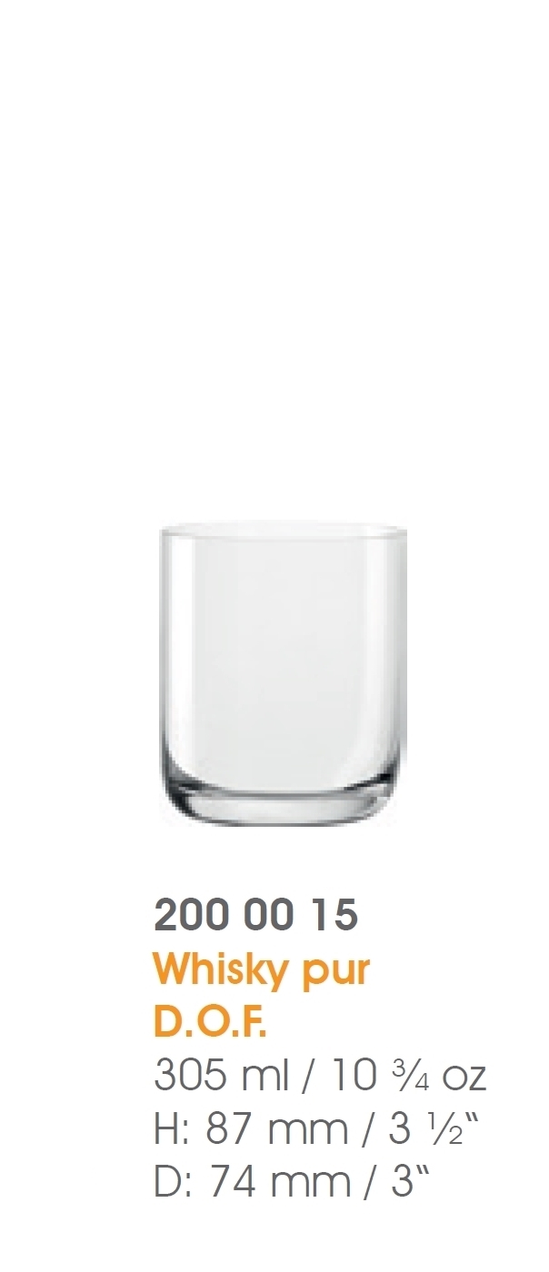Stölzle CLL 305ml Whisky tumbler Glas - Glas Classic LongLife old fashioned Whiskey pur Glas 305ml