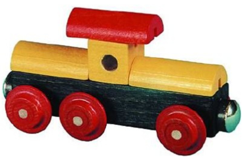 Holzeisenbahn PLAYGO - Rangierlokomotive - Holzeisenbahn Holzbahn PLAYGO - Rangierlokomotive