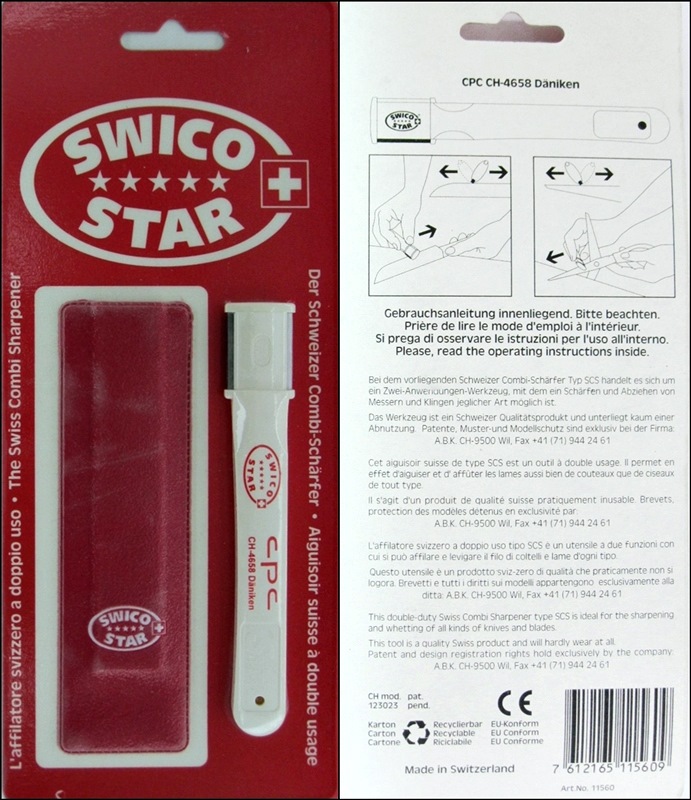 Scherenschleifgerät SwissPat, 3er Set - Scheren-Messerschleifer SWICO STAR, Set 3Stk. (Schärfgerät)