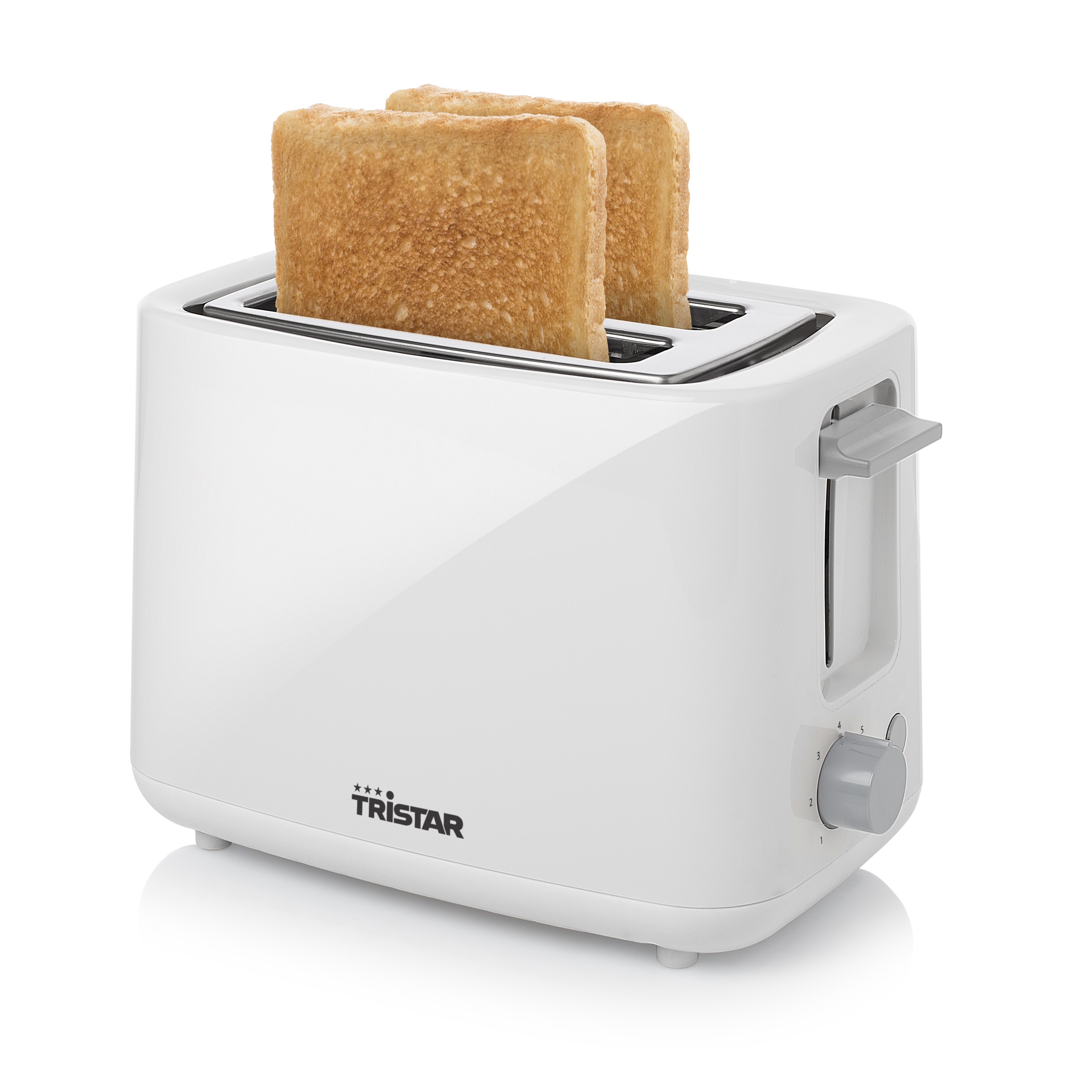 Toaster mit Brötchenaufsatz - Toaster für 2 Brotscheiben und Brötchenaufsatz
