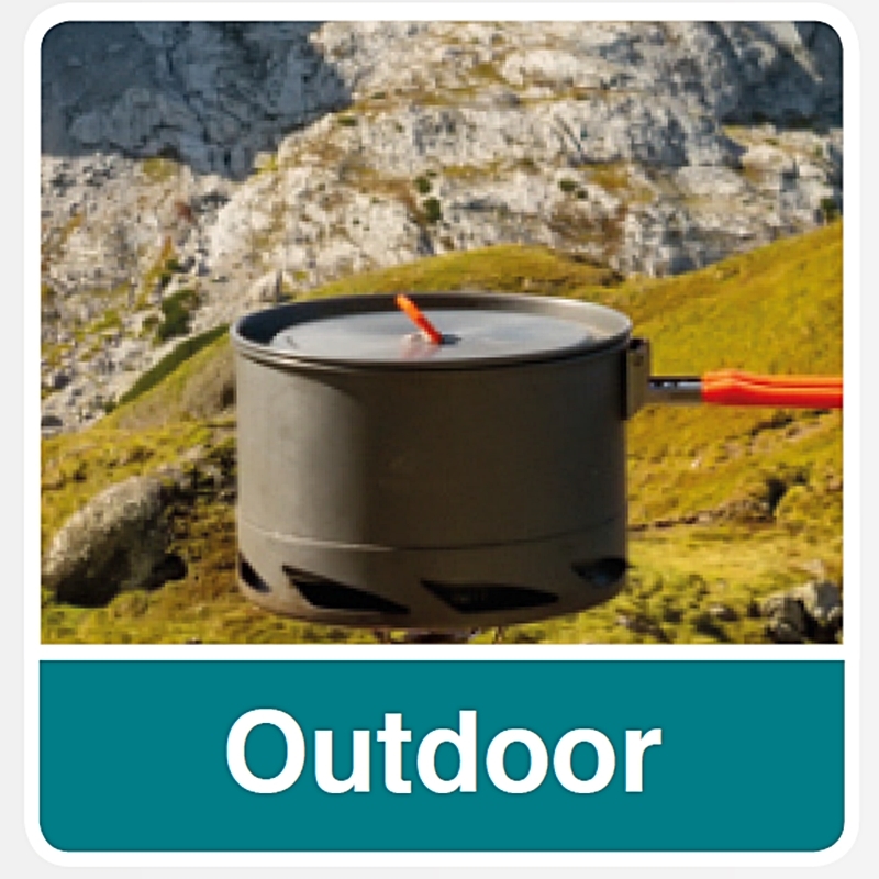 Gaskocher Mont Blanc, XXL Brennfläche - Gas Camping Kocher inkl. Kohlegitter und Windschutz, GK-190