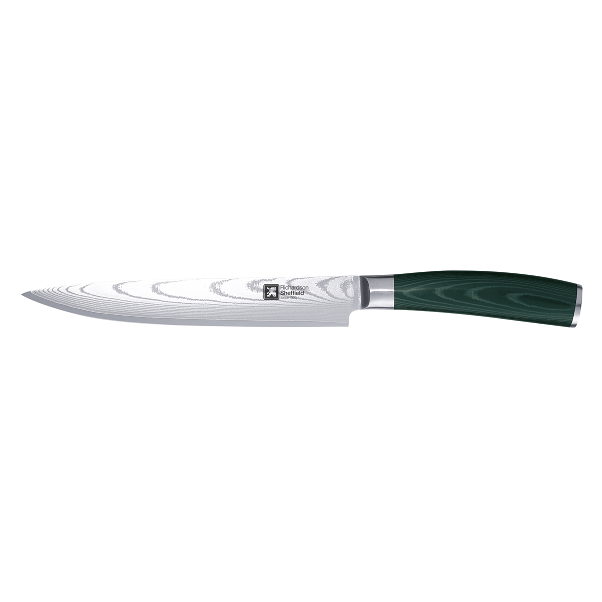 Amefa-Richardson Damast Fleischmesser - Messer, -Midori- Damast Fleischmesser, Klinge 20cm