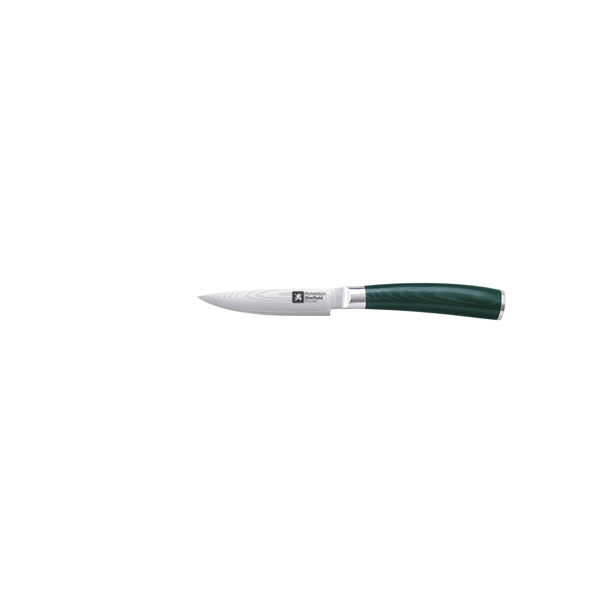 Amefa-Richardson Damast Rüstmesser - Messer, -Midori- Damast Rüstmesser, Gemüsemesser, Klinge 9cm