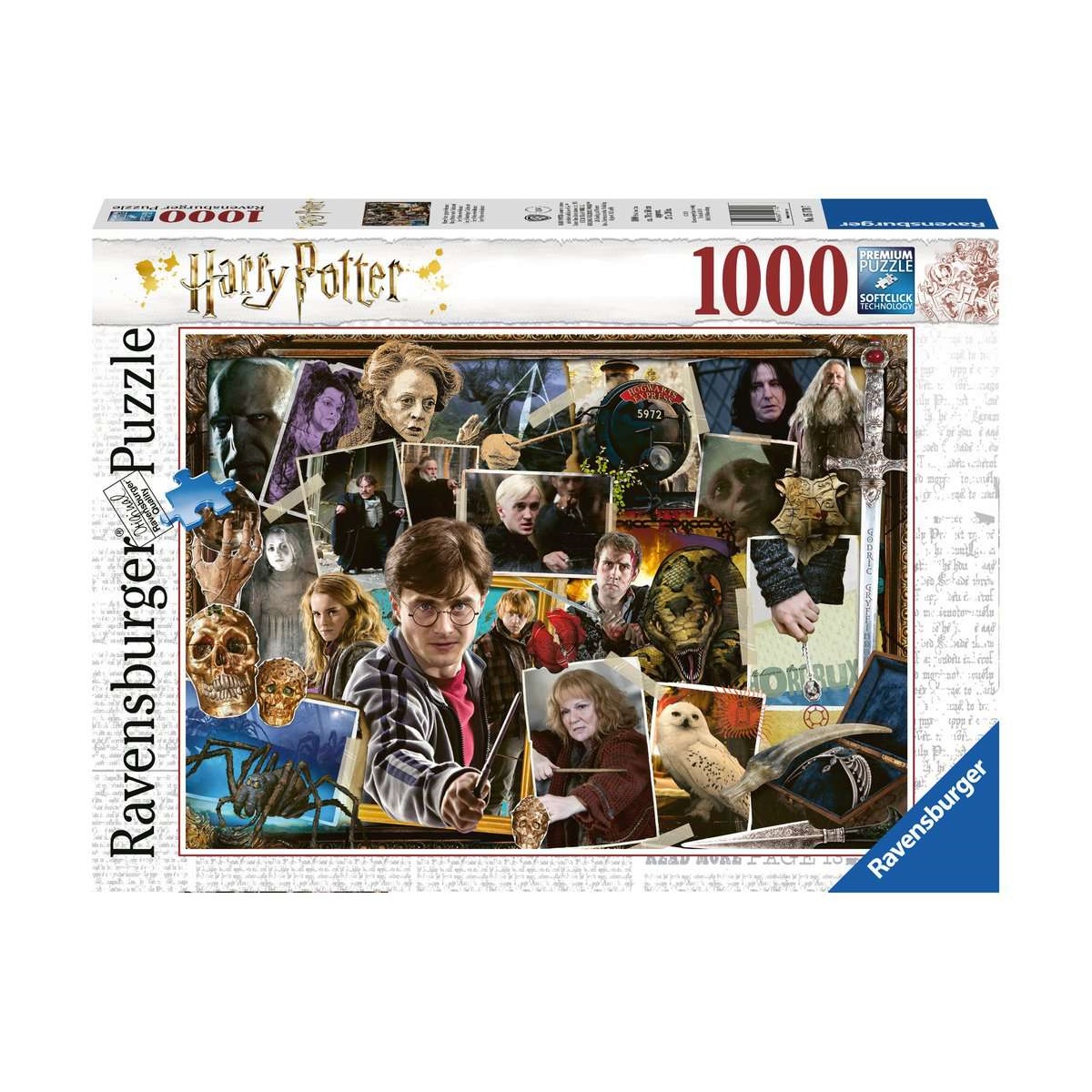 Ravensburger Puzzle 1000 - Harry Potter - Harry Potter gegen Voldemort Puzzle 1000 Teile