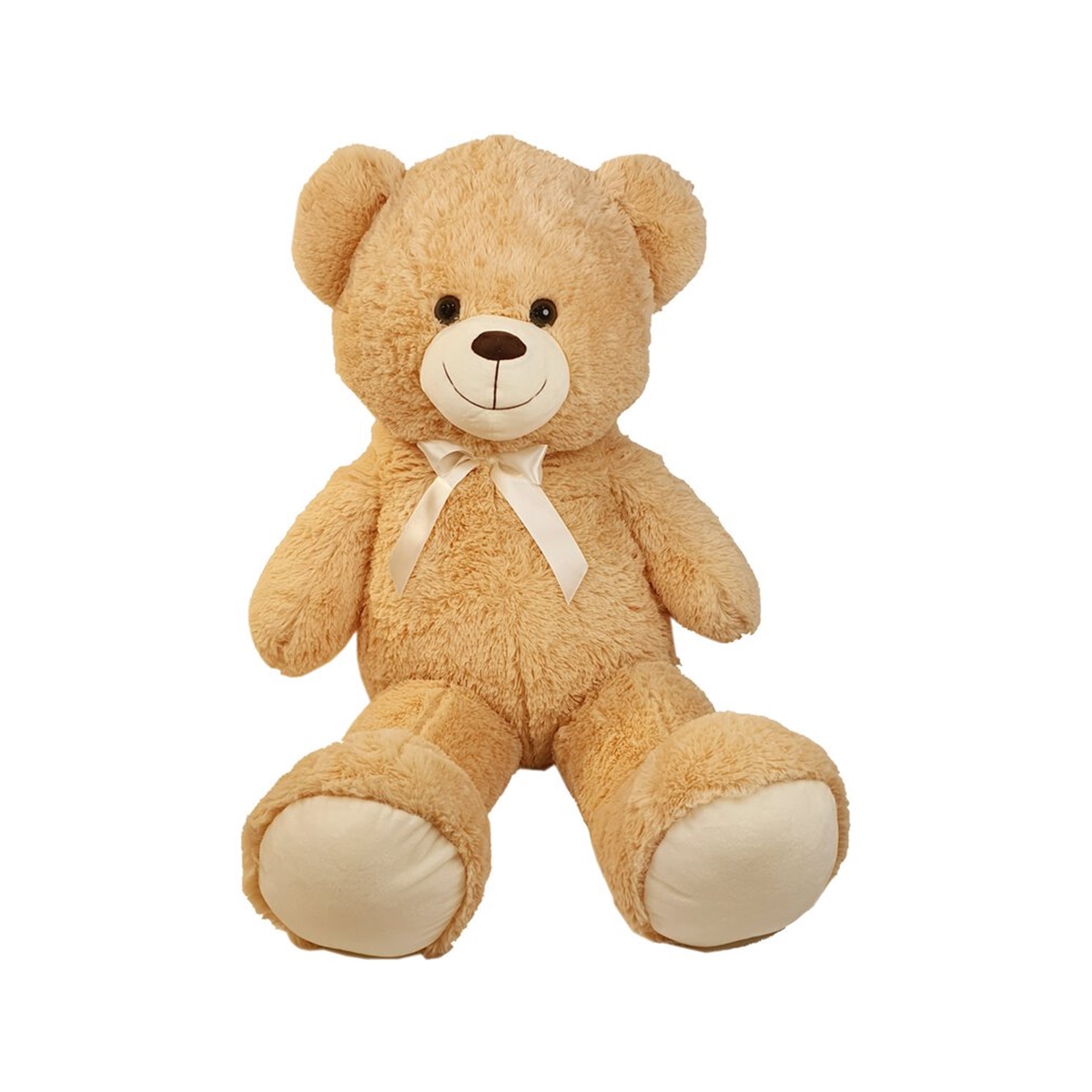 Plüschbär, Kuschelbär Beige 40cm gross - Knuddelbär, Kuscheltier oder Plüschtier ist dieser Teddy Bär